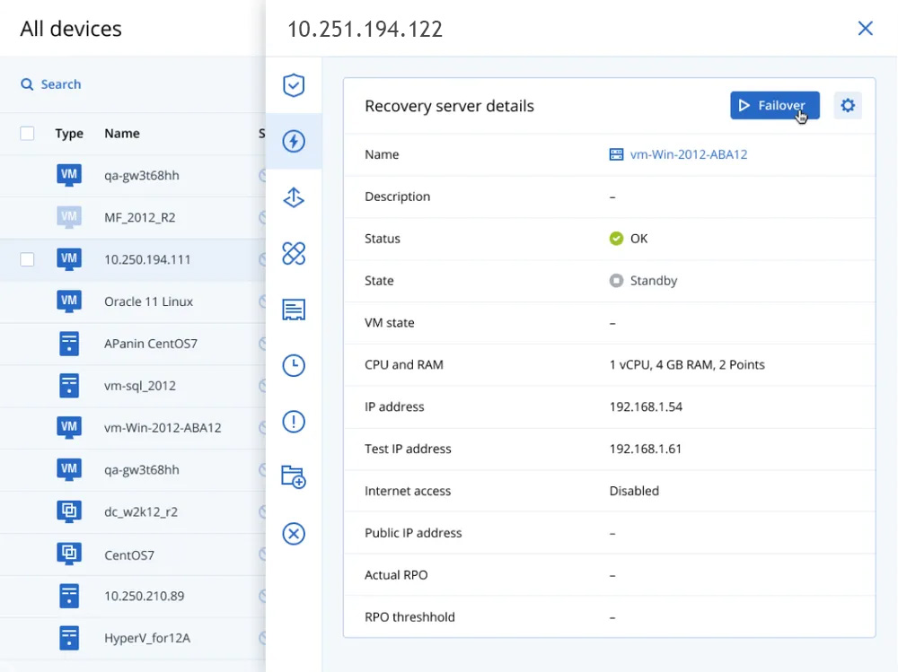 Dataify.io - Fast Recovery of Data